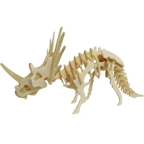 Puzzle Dinosaure <br> Bois Styracosaurus