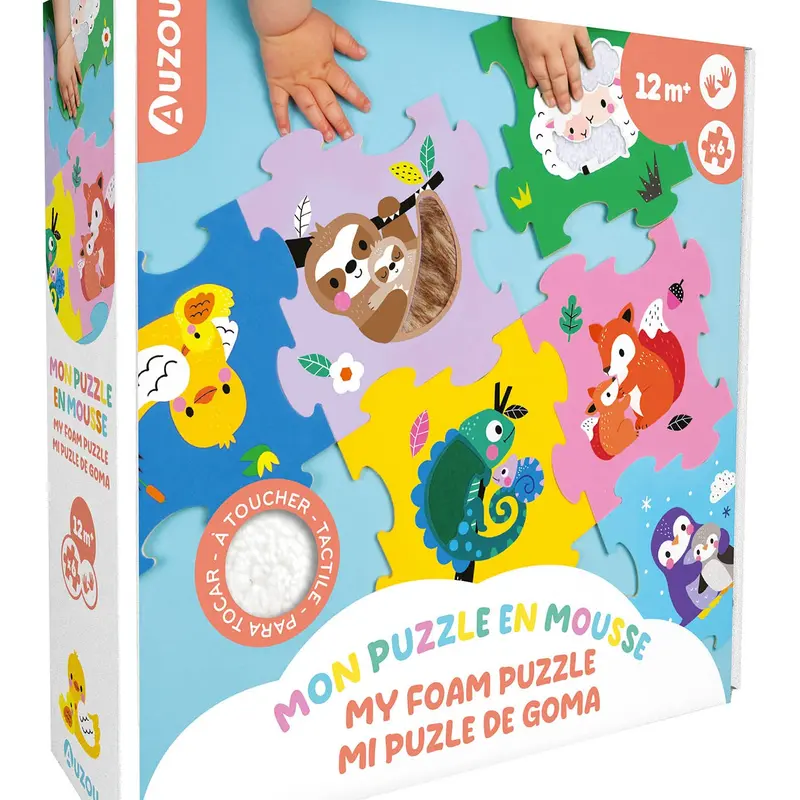 Puzzle en mousse bébé tactile
