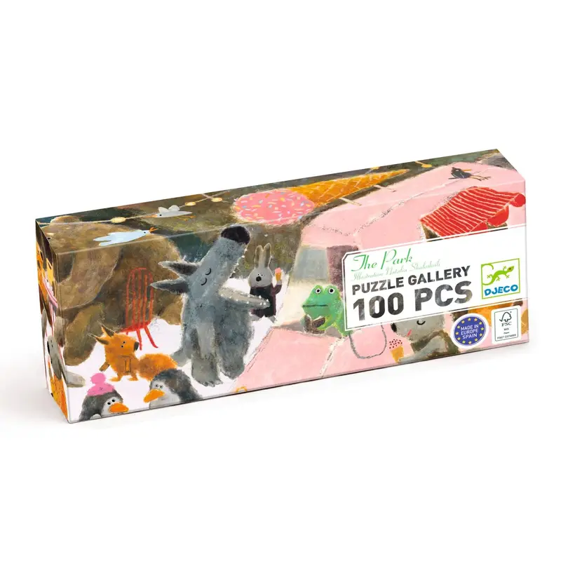 puzzle gallery The park 100pcs - DJECO