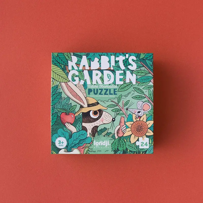 Puzzle « Le jardin des lapins »