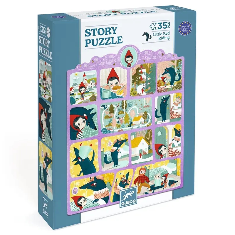 puzzle Le Petit Chaperon rouge - DJECO