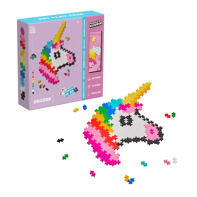 Puzzle Licorne - 250 pieces - Plus-Plus