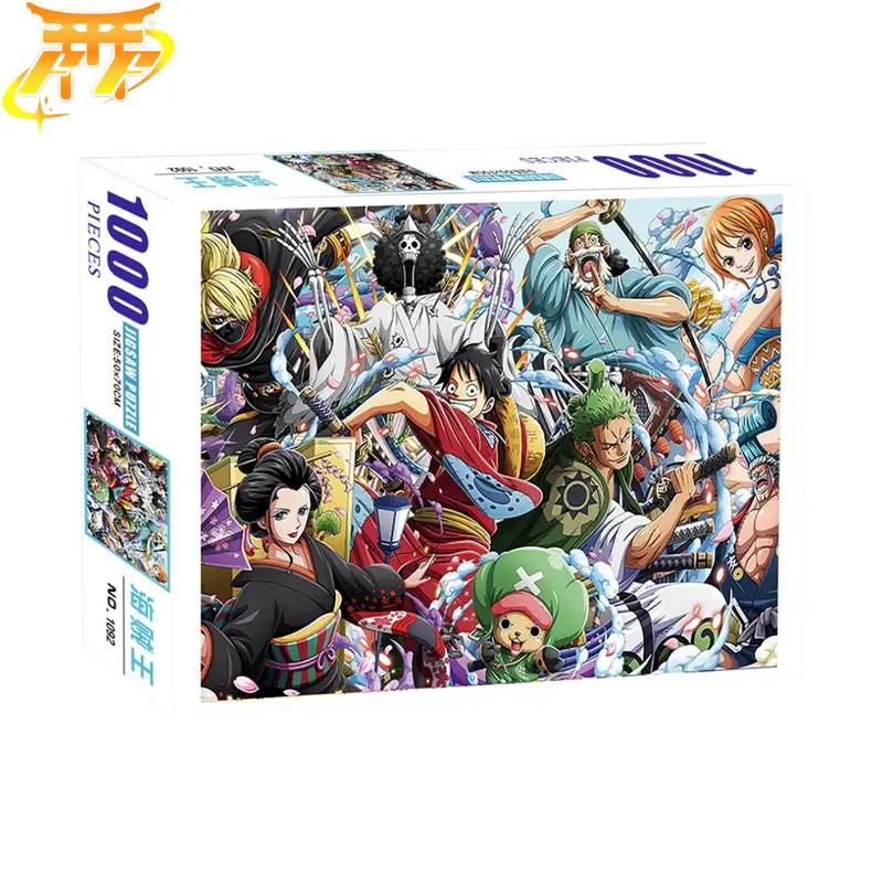 Puzzle Mugiwara En Tenue De Samouraï - One Piece