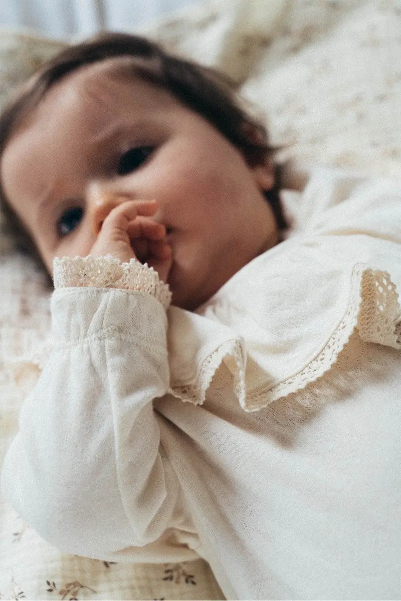 Pyjama bébé Ballerine avec dentelle