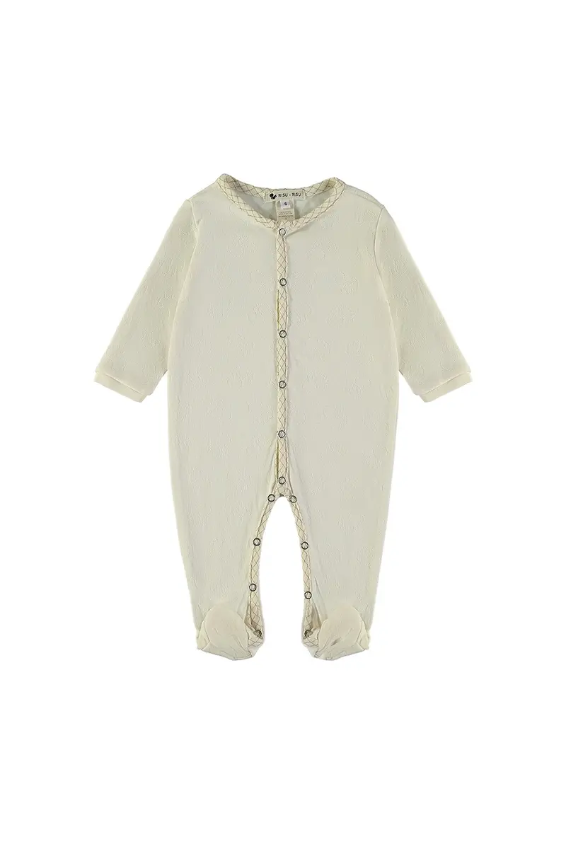 Pyjama bébé Little - Crème