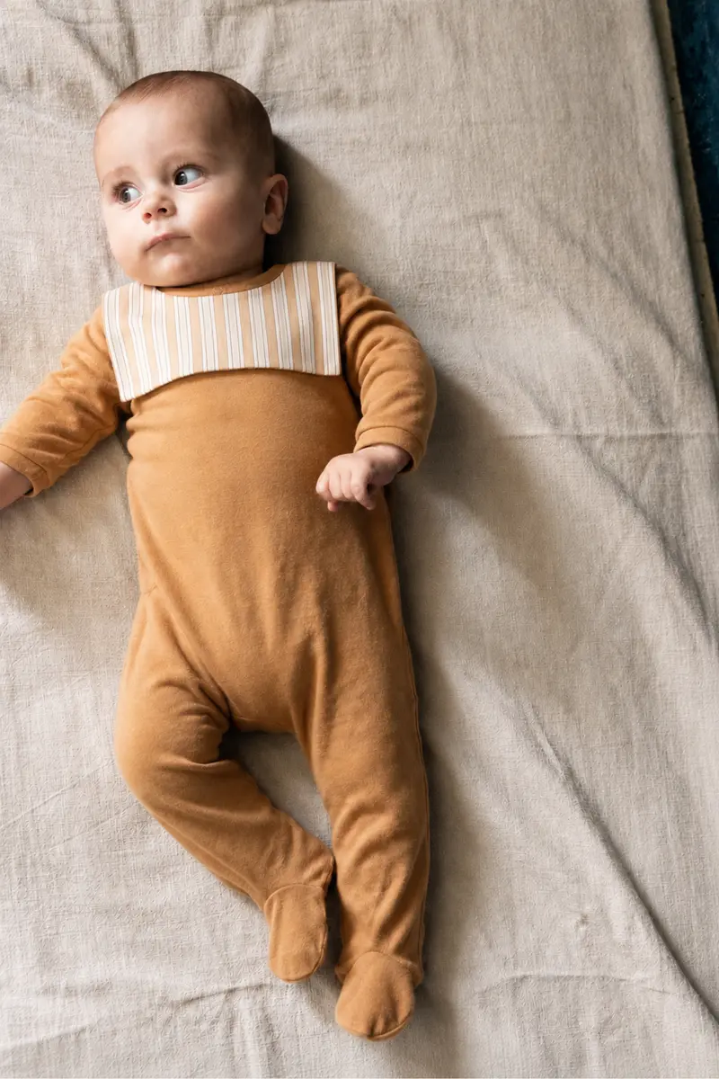 Pyjama bébé Marin caramel
