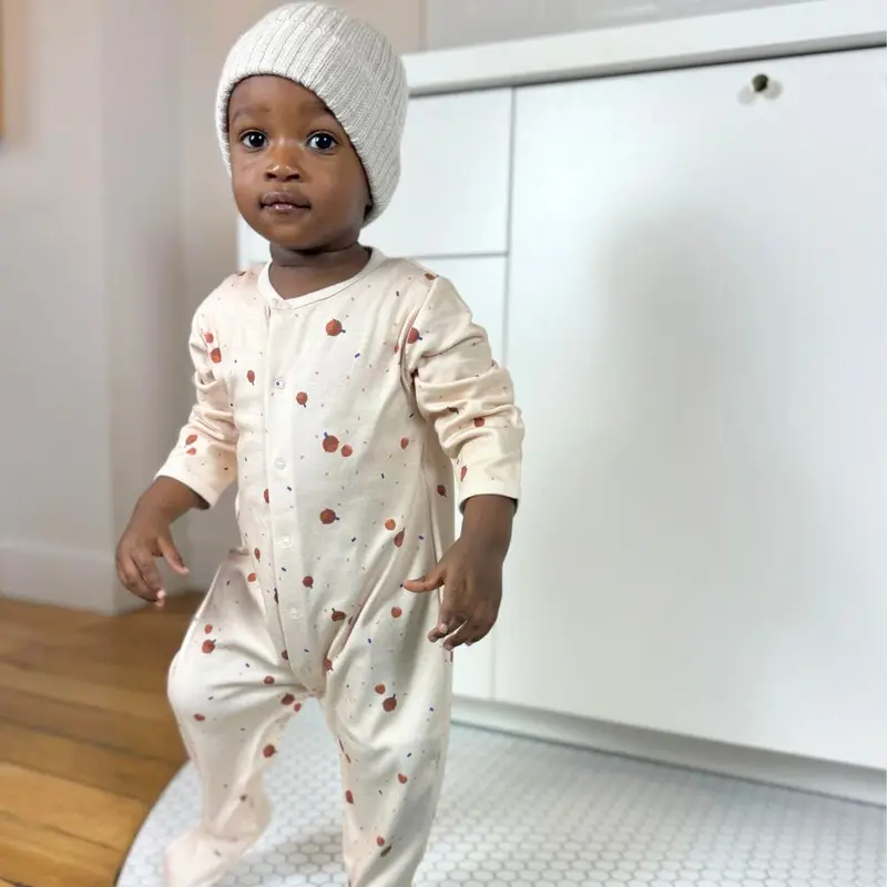 Pyjama bébé personnalisable - Noisette