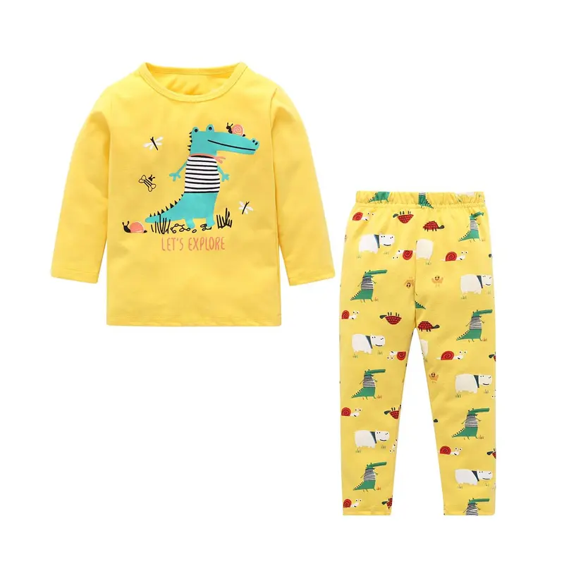 Pyjama Dinosaure <br> 2 pièces Fille