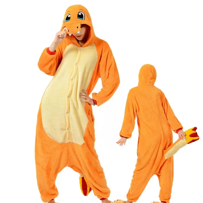 Pyjama Dinosaure <br> Combinaison Adulte Homme Marron
