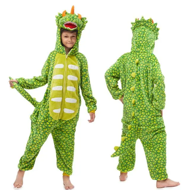 Pyjama Dinosaure <br> Combinaison Vert Clair