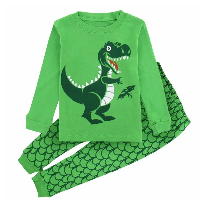 Pyjama Dinosaure <br> Garçon Vert