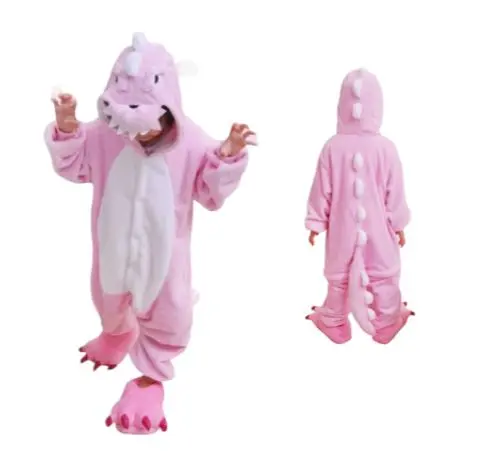 Pyjama Dinosaure <br> Rose
