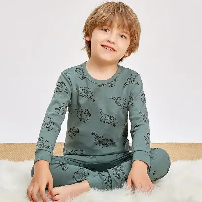 Pyjama dinosaure enfant en coton