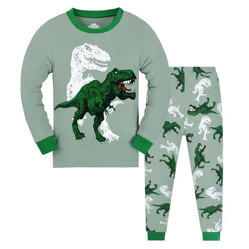 Pyjama Dinosaure enfant manches longues