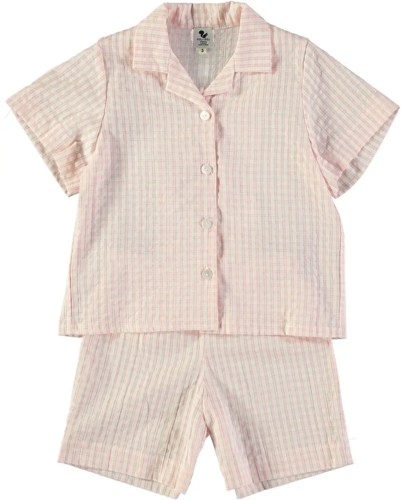 Pyjama fille Rieur - Rose