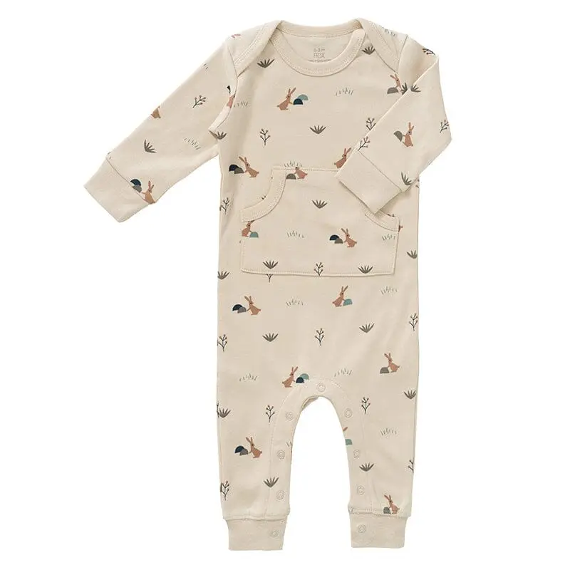 Pyjama Rabbit Sandshell en coton bio - FRESK