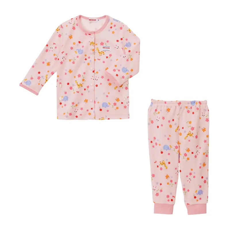 PYJAMA ROSE USAKO MOTIFS ANIMAUX