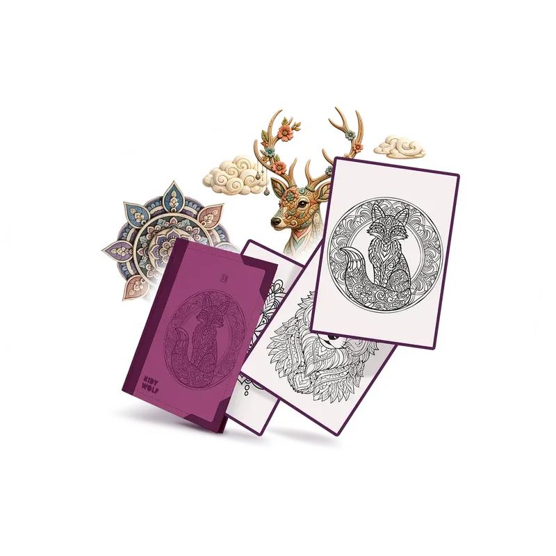 recharge KIDYDRAW PAD Recharge de dessins zen - kidywolf