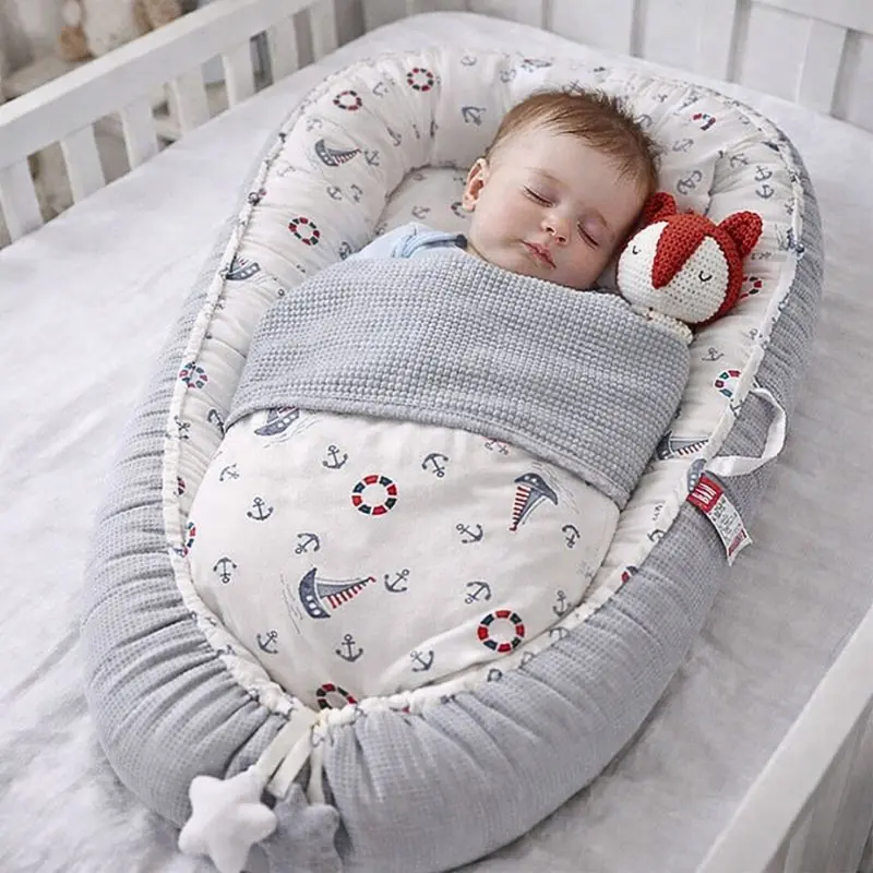 Réducteur De Lit Bébé - Cocon Marin