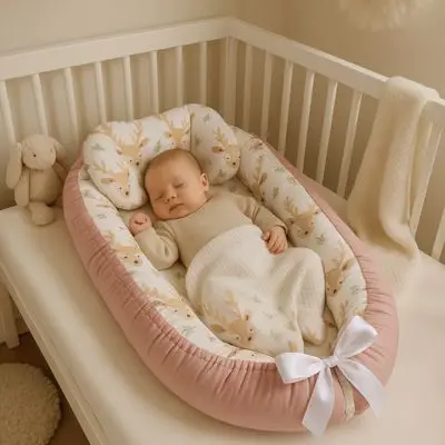 Réducteur de lit bébé -NidPortablePourBébé™ | Cerf