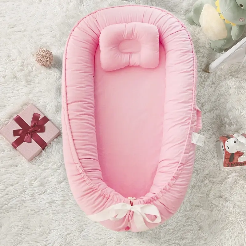 REDUCTEUR DE LIT BEBE ROSE - Althéa