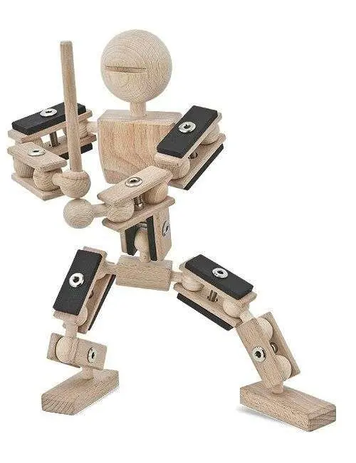Rewoodo - heros Ninja en bois - jeu de construction - 6 ans+