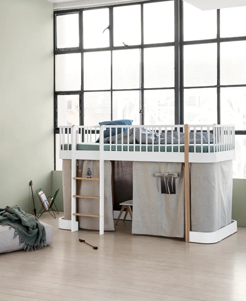 Rideau Oliver Furniture, Original 128 Cm, Nature