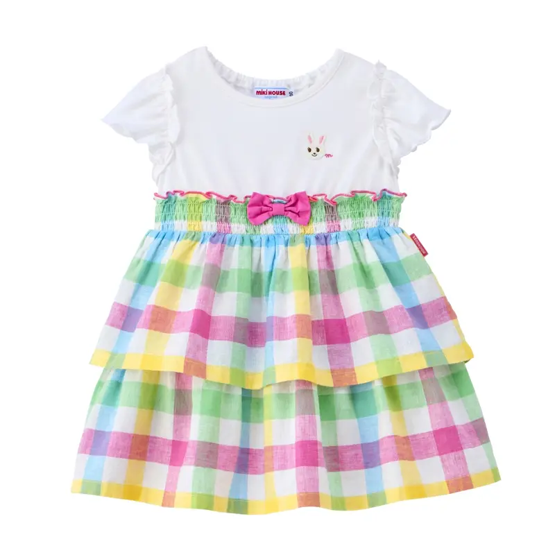 ROBE À CARREAUX USAKO
