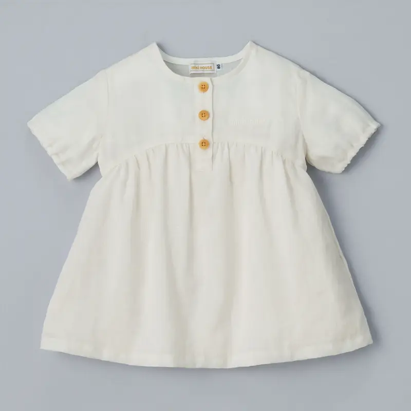 ROBE BLANCHE GOLD LABEL EN LIN