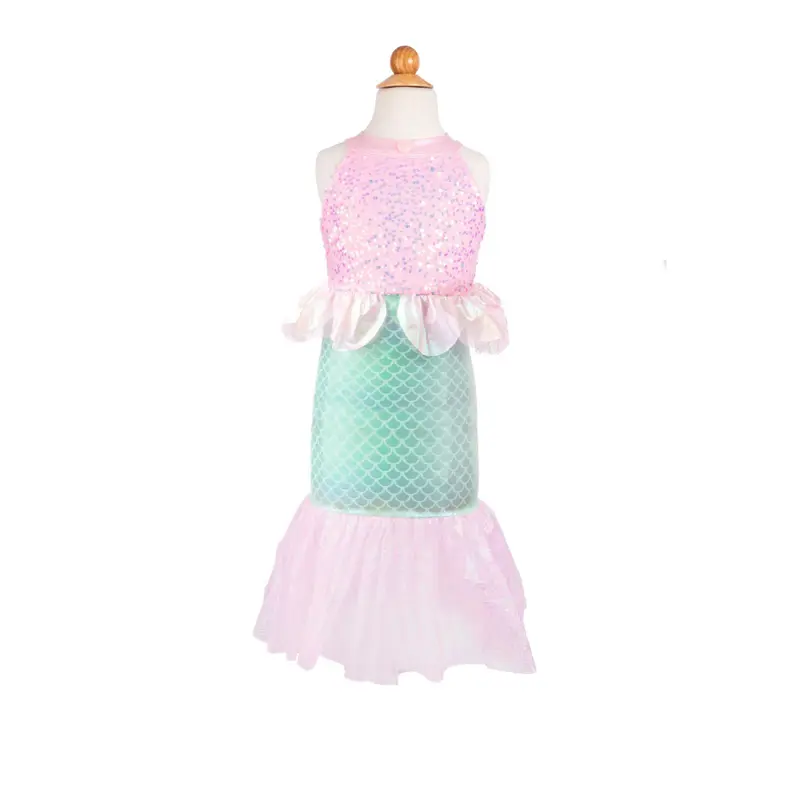 Robe de sirène (3 à 8 ans) - Misty Rose - Great Pretenders