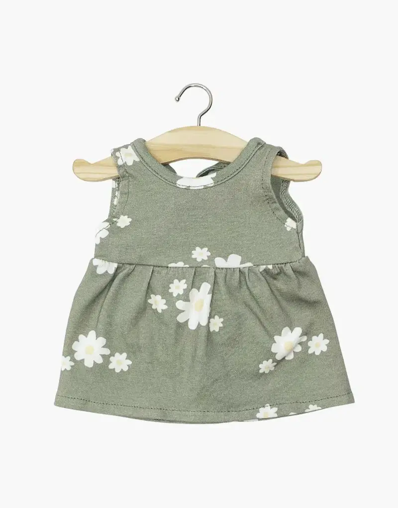 Robe Faustine sans manches Marguerites- minikane