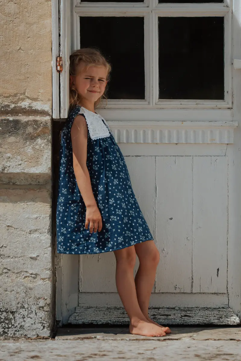 Robe fille Marinera
