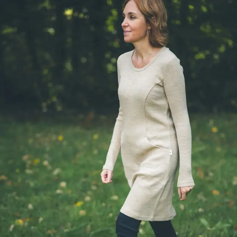 Robe/Tunique Saaga en Laine Mérinos MaM