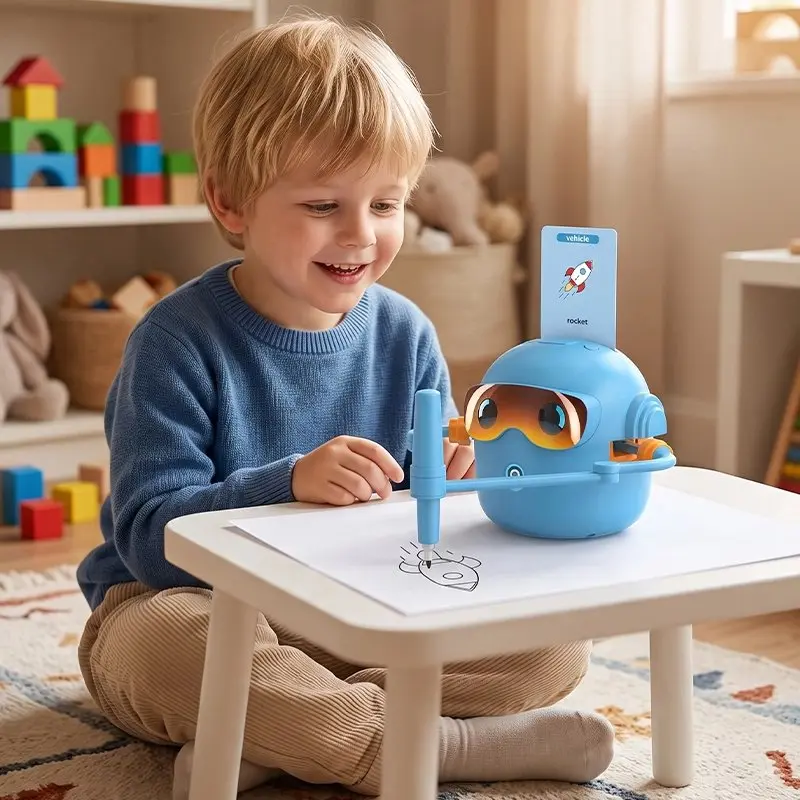 Robot dessin enfant – Apprendre à dessiner dès 3 ans