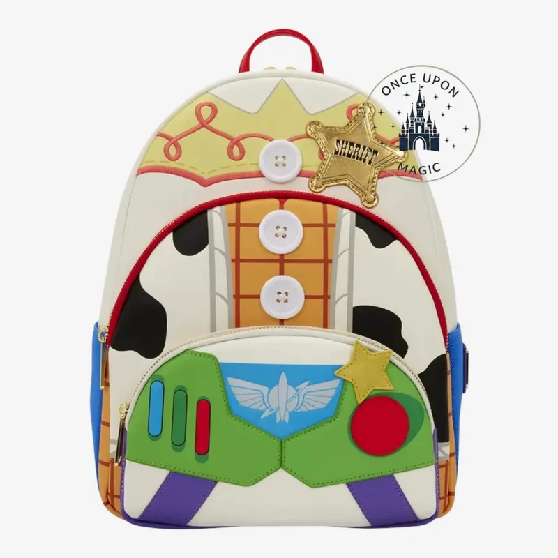 Sac à dos Loungefly Toy Story Disney – Woody & Buzz