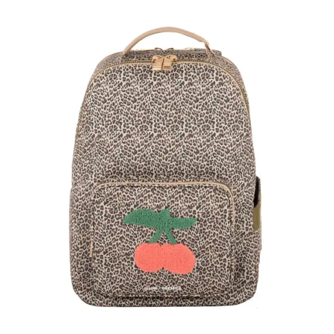 Sac à dos new bobby leopard cherry - JEUNE PREMIER