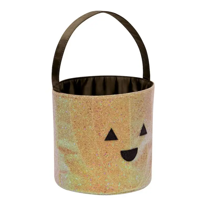 Sac à friandises glitter pumpkin citrouille - MIMI&LULA