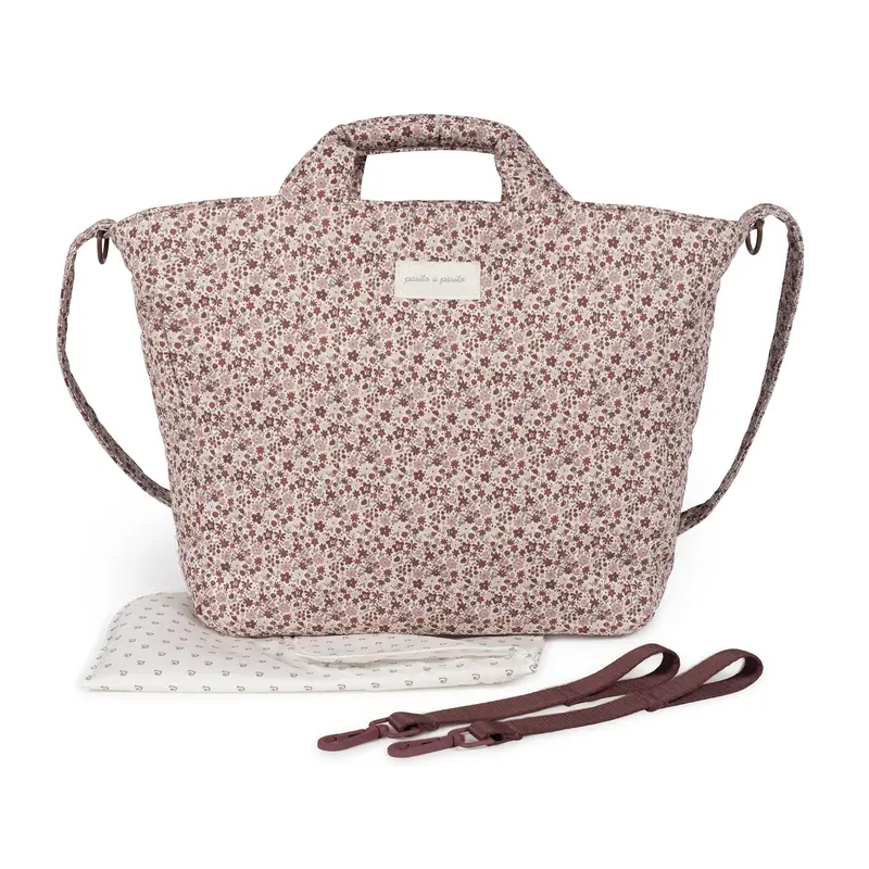 Sac à Langer Cherry Fleurs