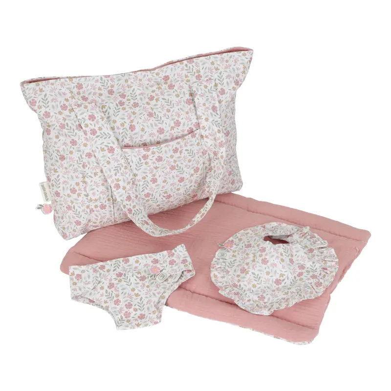 Sac à langer et accessoires pour poupée – Jeu d’imitation