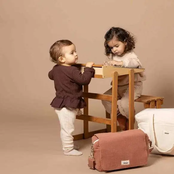 Sac à langer "Mini" terracotta