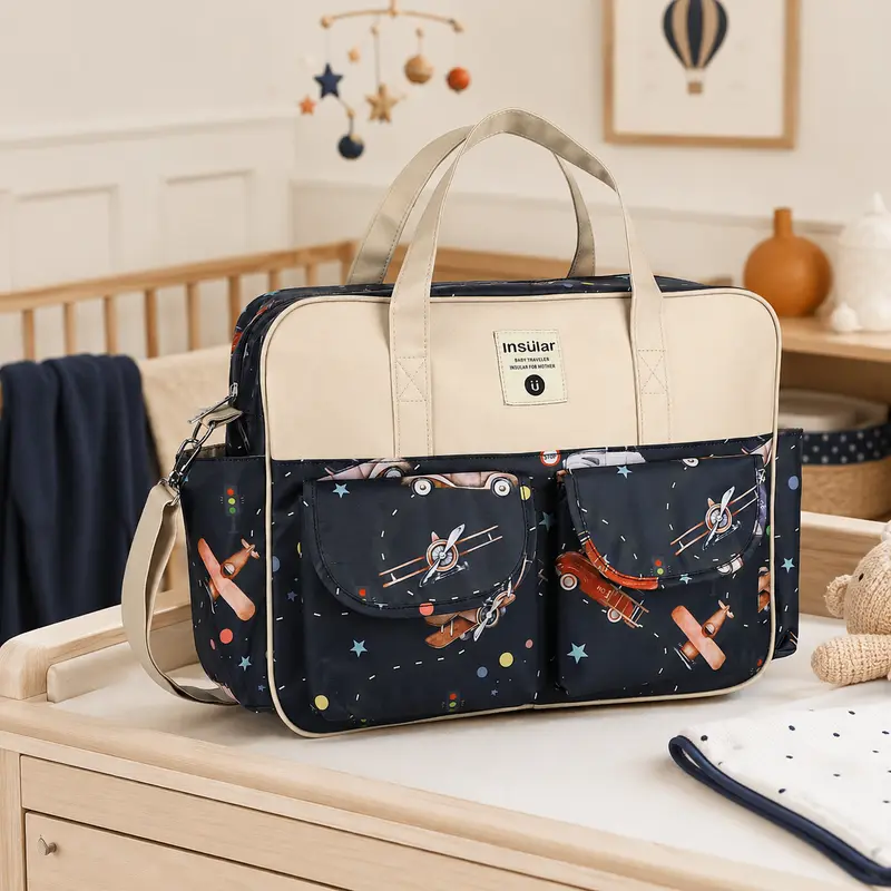 Sac à Langer Oxford Multipoches