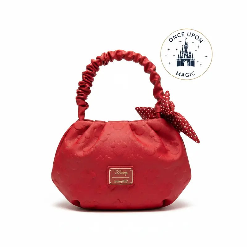 Sac à main Minnie Mouse Loungefly rouge – Disneyland Paris