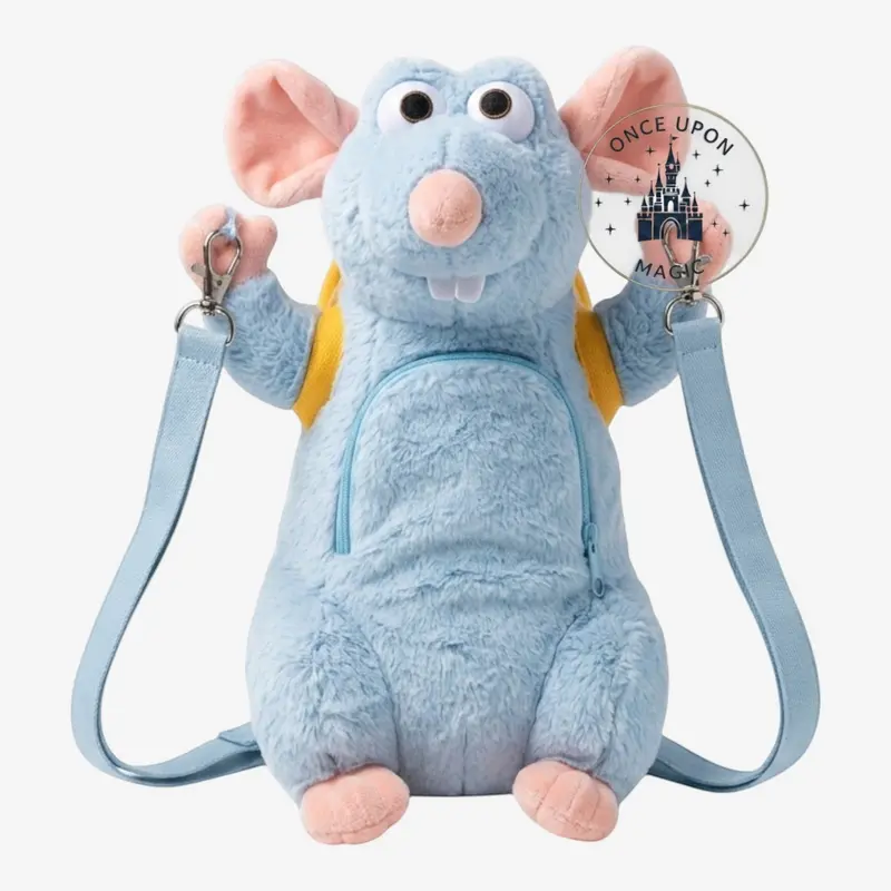 Sac Bandoulière Peluche Rémy – Ratatouille – Exclusivité Disneyland Paris