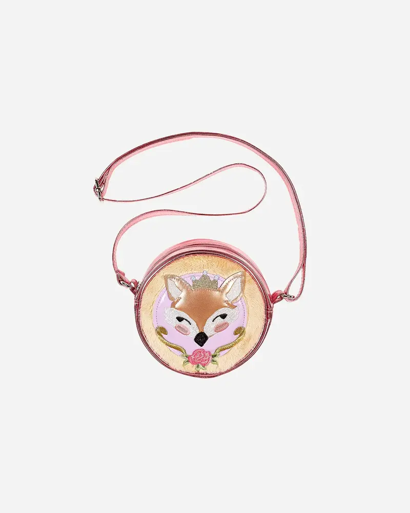 Sac bandoulière rose renard