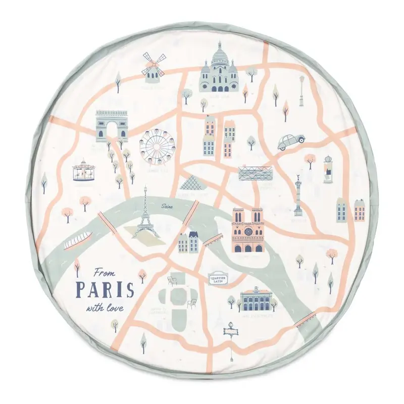 Sac de rangement tapis de jeux paris - PLAY & GO