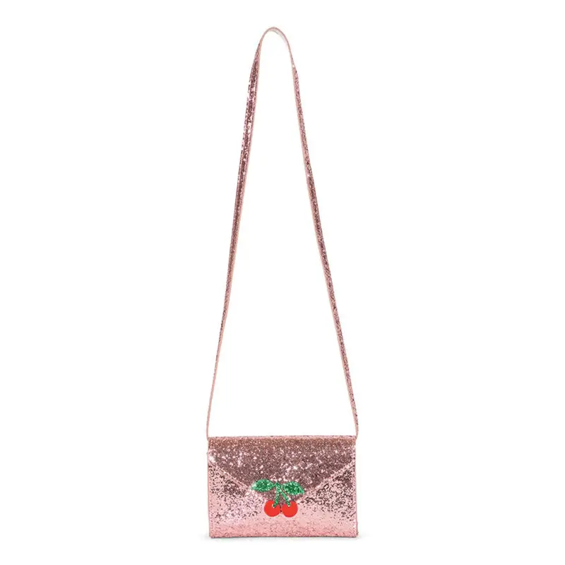 Sac Lettre D'amour - Paillettes Rose