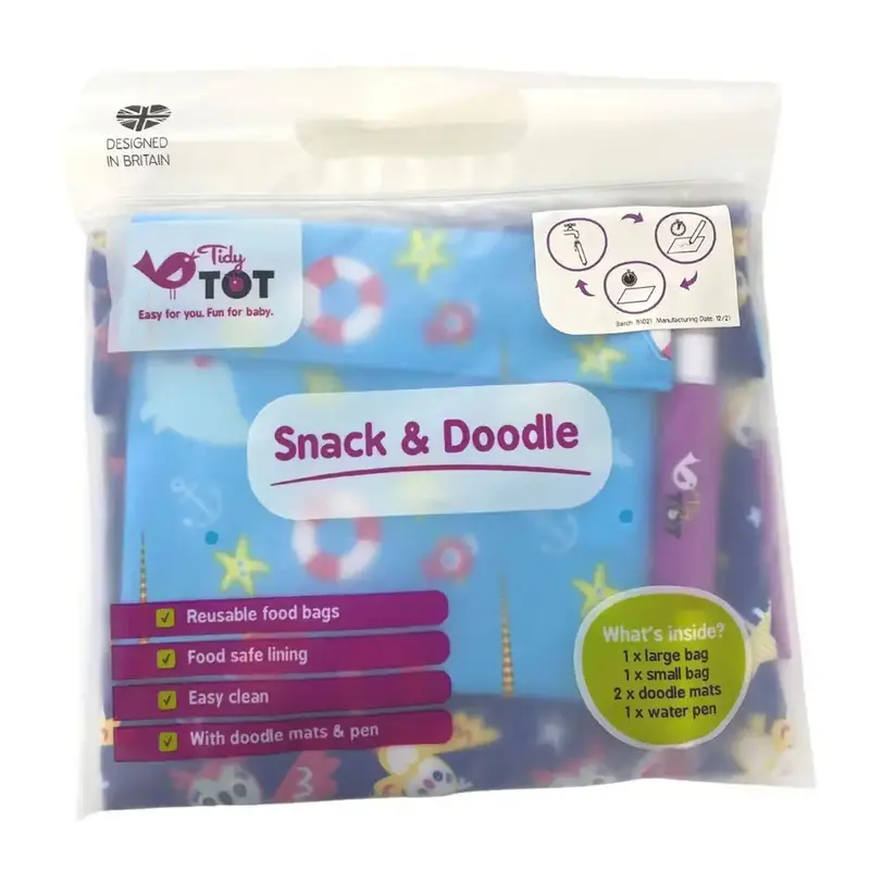 Sacs à collation réutilisables Tidy Tot