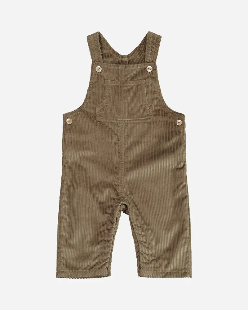 Salopette bébé Octave velours taupe