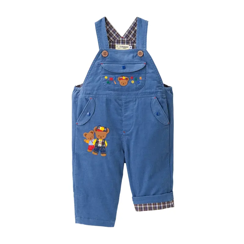 SALOPETTE BLEUE OURSONS