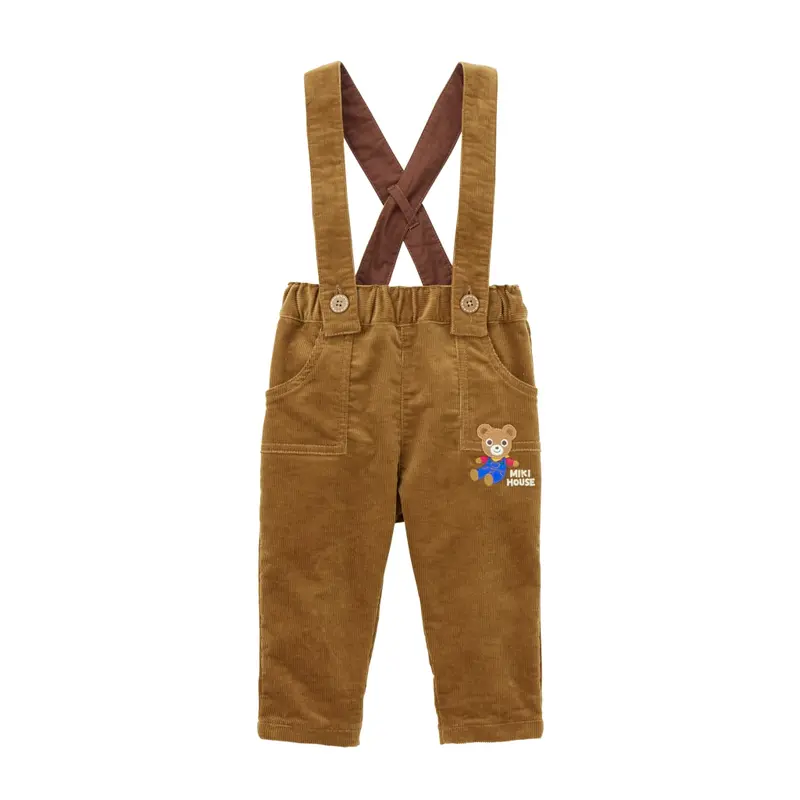 SALOPETTE MARRON EN VELOURS PUCCI